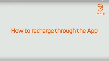 Jawwy I Recharge using SAWA vouchers