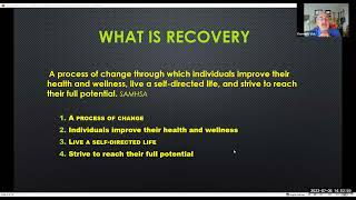 SAMHSA's recovery definition