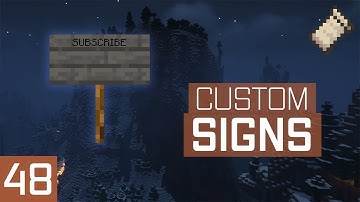 Minecraft 1.18.2 Fabric Modding | CUSTOM SIGNS