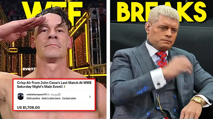 John Cena Character "DIED PEACEFULLY"...WWE Fan Selling WHAT?...Cody Rhodes BREAKS...Wrestling News