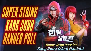 SUPER STRING KANG SUHO BANNER AND TICKETS PULL!!