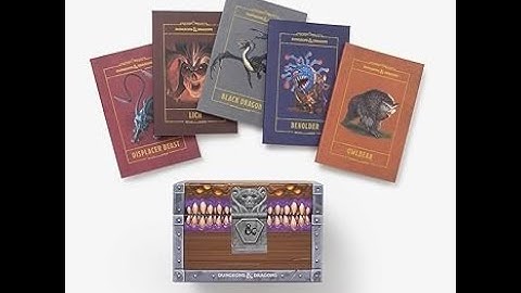 Mimic Treasure Chest Notebooks: Unboxing and review