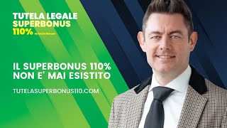 Il Superbonus 110% non è mai esistito