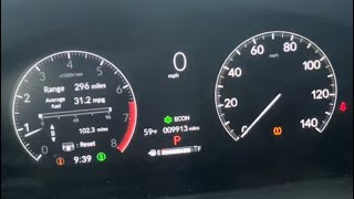 2025 Honda CR-V Tpms Reset Tire Light Reset