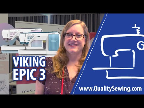 Viking Designer Epic 3 Sewing and Embroidery Machine – Quality Sewing &  Vacuum