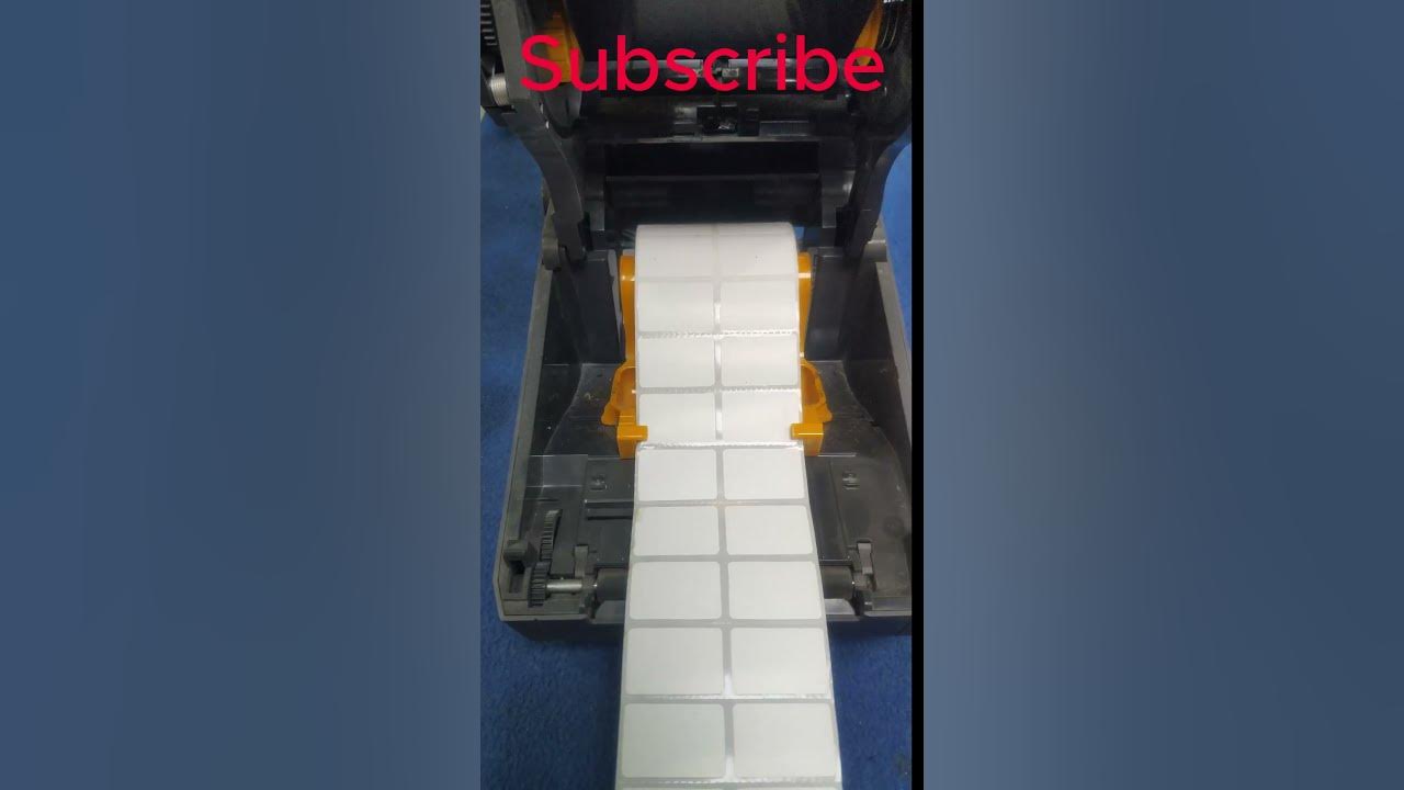 How To Manual Calibration Zebra ZD230 Barcode Printer YouTube