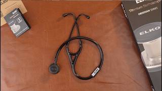 ELKO Obsidian Series Titanium Stethoscope - Black Edition screenshot 5