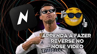 Como fazer REVERSE no Node Video 🔥☠️ #cr7 #edit #tutorial