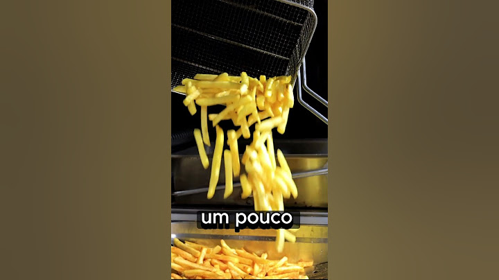 Por que a batata frita do McDonalds tem um gosto tão bom? 🍟