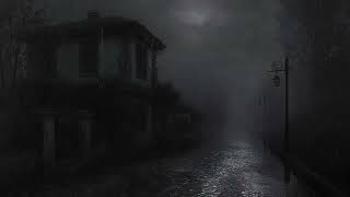 Heavy Rain on a Forgotten Old Street | Deep Thunder and Storm Sounds for Sleep & Relaxation