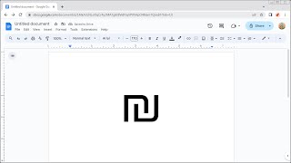 How to Insert the New Sheqel Sign (₪) in Google Docs screenshot 5