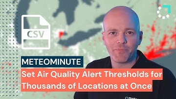 Unlock Air Quality Insights with MetX: Plotting Locations and Setting Data Thresholds