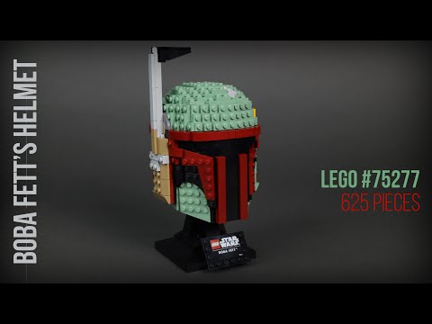 Self-Building LEGO - Boba Fett's Helmet (75277) #shorts