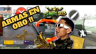 TODOS LOS SUBFUSILES EN ORO !!🤯😎 (Cap. 1) COD MOBILE