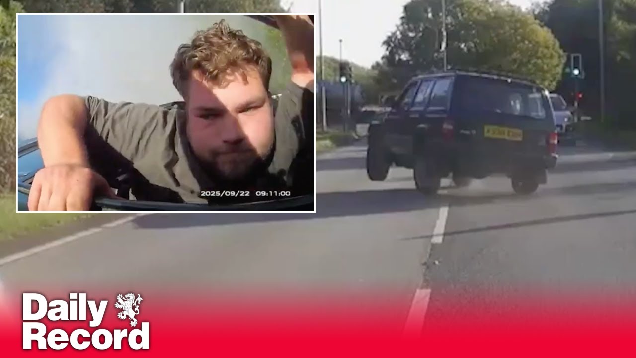Police release footage of paedophile being arrested after car chase ...