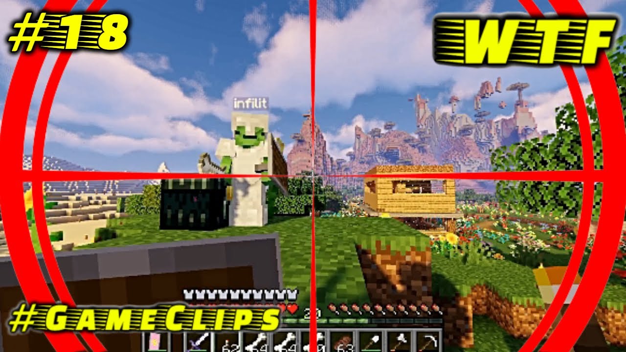 Minecraft WTF Moments | Minecraft Funny Fails And WTF Moments | Game ...