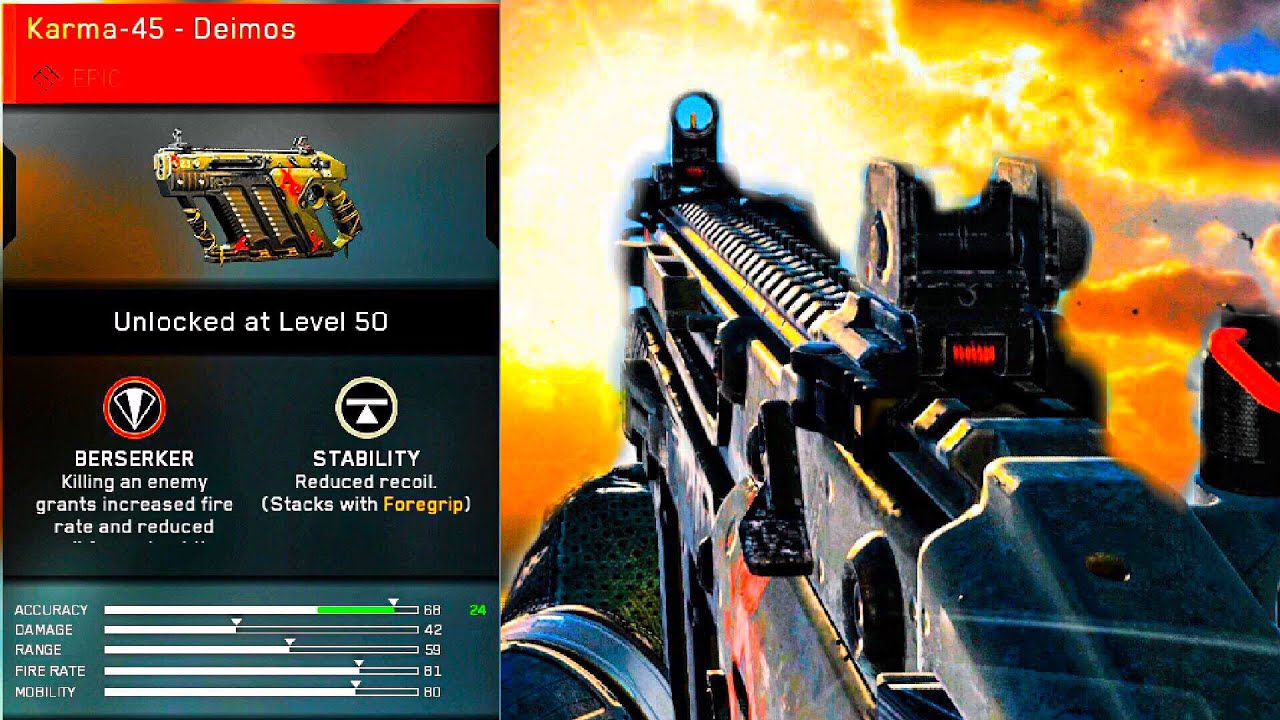 Is The Epic - Karma45 (Deimos) Worth It? (Zombies Edition)