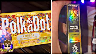 SLUGGER HASH HOLE AND POLKADOT MUSHROOM CHOCOLATE BAR