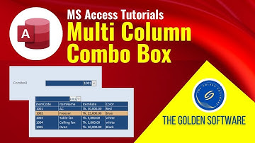 Create An Amazing Multi-column Combo Box In Access