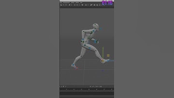 Locomotion animation in 2:32 minutes! Cascadeur