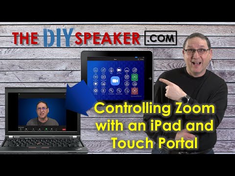 Controlling Zoom with iPad and Touch-Portal