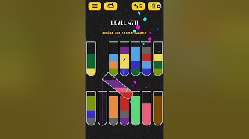 Water sort puzzle level 4711