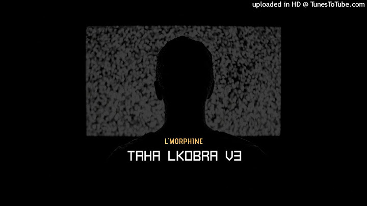 l'Morphine - TAHA LKOBRA V3