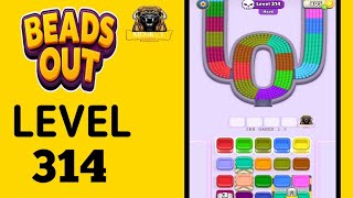 Beads Out hard Level 314 Solution and Walkthrough for Gameplay 