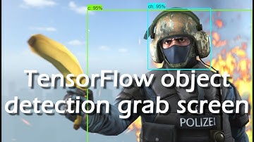 TensorFlow object detection tutorial how to grab a screen