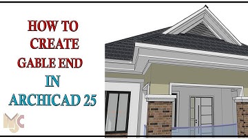 GABLE END IN ARCHICAD