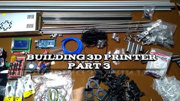 Big Hypercube Core XY 3D Printer Complete Build #3 Unboxing all parts of 3D printer(Detail Partlist)