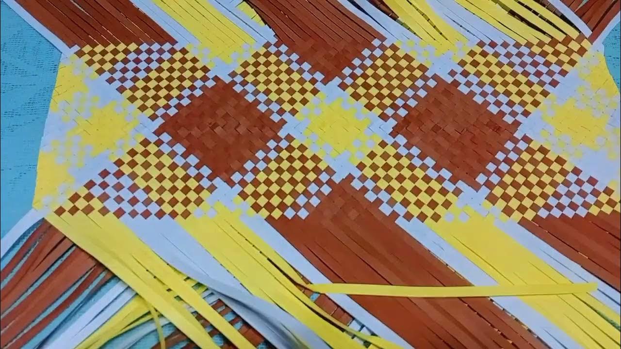 banig-mat-weaving-making-using-a-paper-youtube