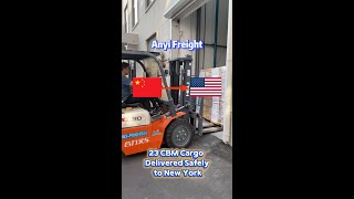 【Anyi International Freight】China → USA Sea Freight Express Line | 23 CBM General Cargo Shipped