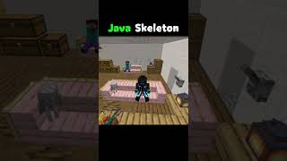 Celebrity Java Skeleton 😴 vs Bedrock Skeleton 💀 (Not Fair!) Profile