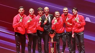 JORDAN VS EGYPT // The final match of the World Team Karate Championships Budapest 2023