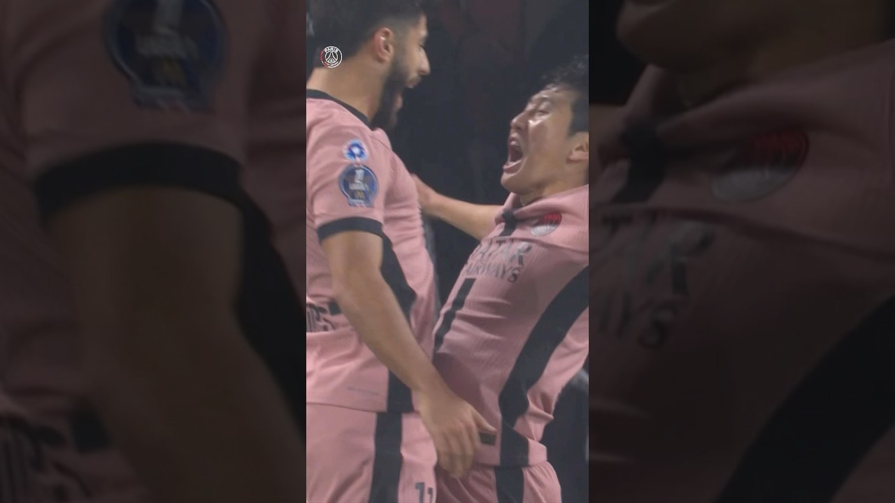 Lee Kang-in’s brace! ⚽️⚽️ #psg #goals #ligue1
