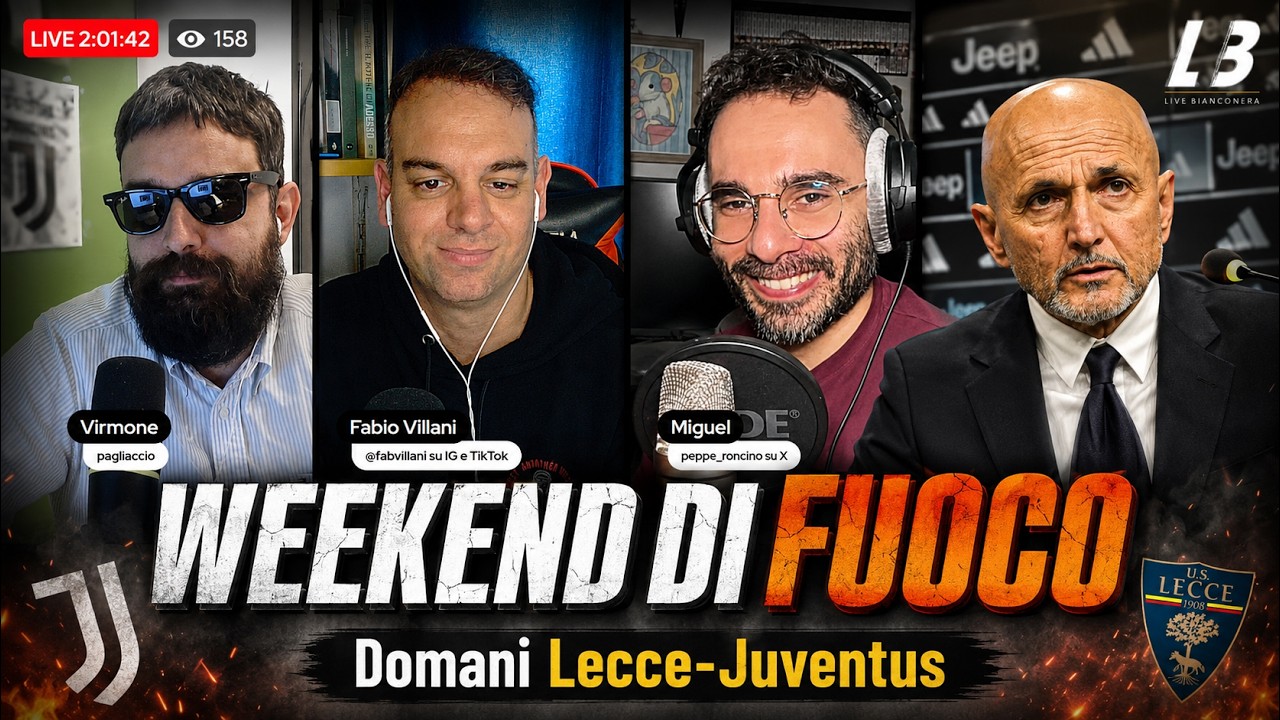 TENSIONE in casa JUVE. La partita di LECCE è DECISIVA per la STAGIONE episode artwork