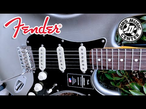 Електрогітара FENDER AMERICAN PRO II STRATOCASTER RW MERCURY, видео 2