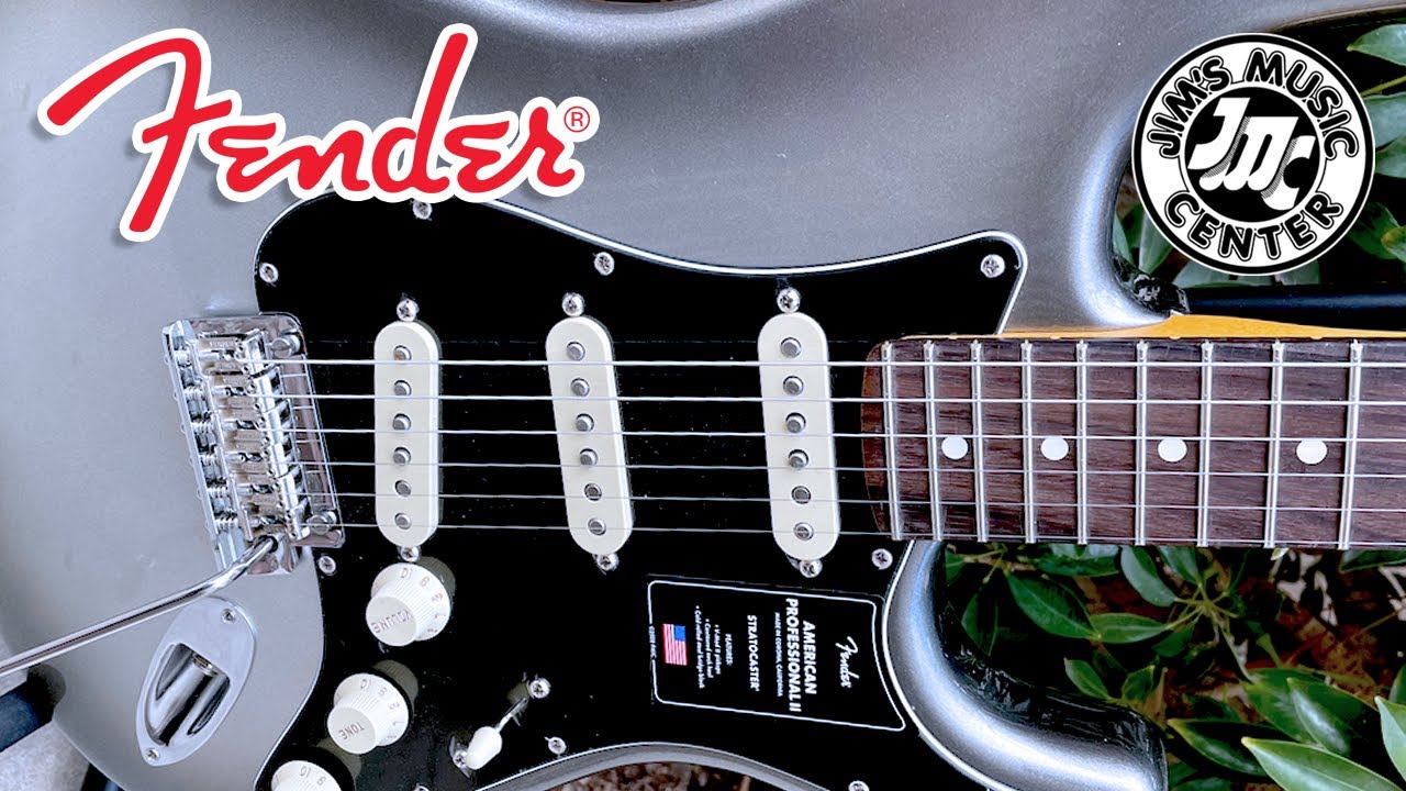 Fender American Professional II Stratocaster - UNBOXING & Play