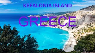Amazing Landscapes of Kefalonia, Greece | 4K Drone Video Footage with Music