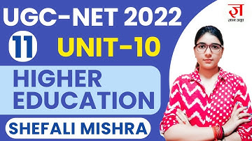 UGC NET-2022 | Higher Education by SHEFALI MISHRA | PAPER 1 COMPLETE CRASH COURSE | CLASS 11