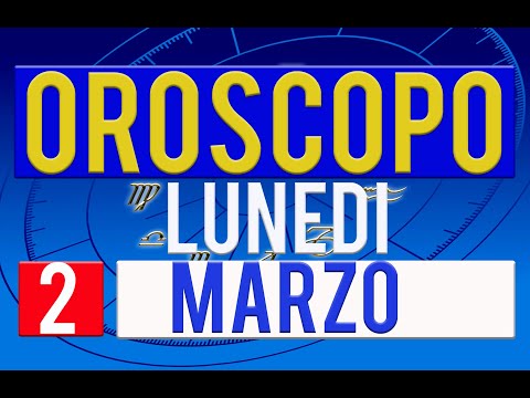 Video: Oroscopo 2 Marzo 2020 Child Prodigy