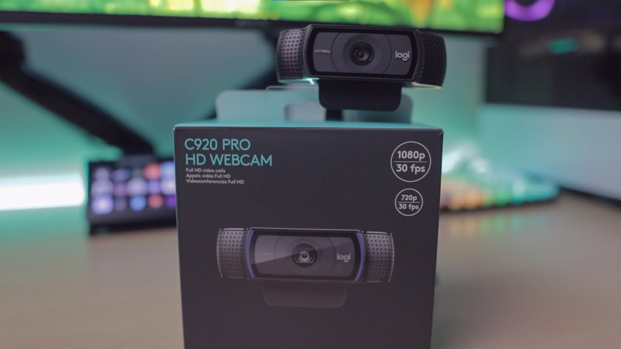 Logitech C920x Pro HD Webcam, Full HD 1080p Video Calling and Recording at  30 Fps 