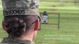 4th Regiment, Advanced Camp | Downrange Feedback 2019