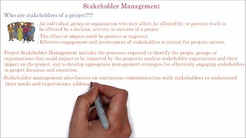 100. PMP | Project Stakeholder Management knowledge area overview | explain stakeholder management