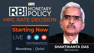 MPC's Monetary Policy Decision By RBI Governor Shaktikanta Das