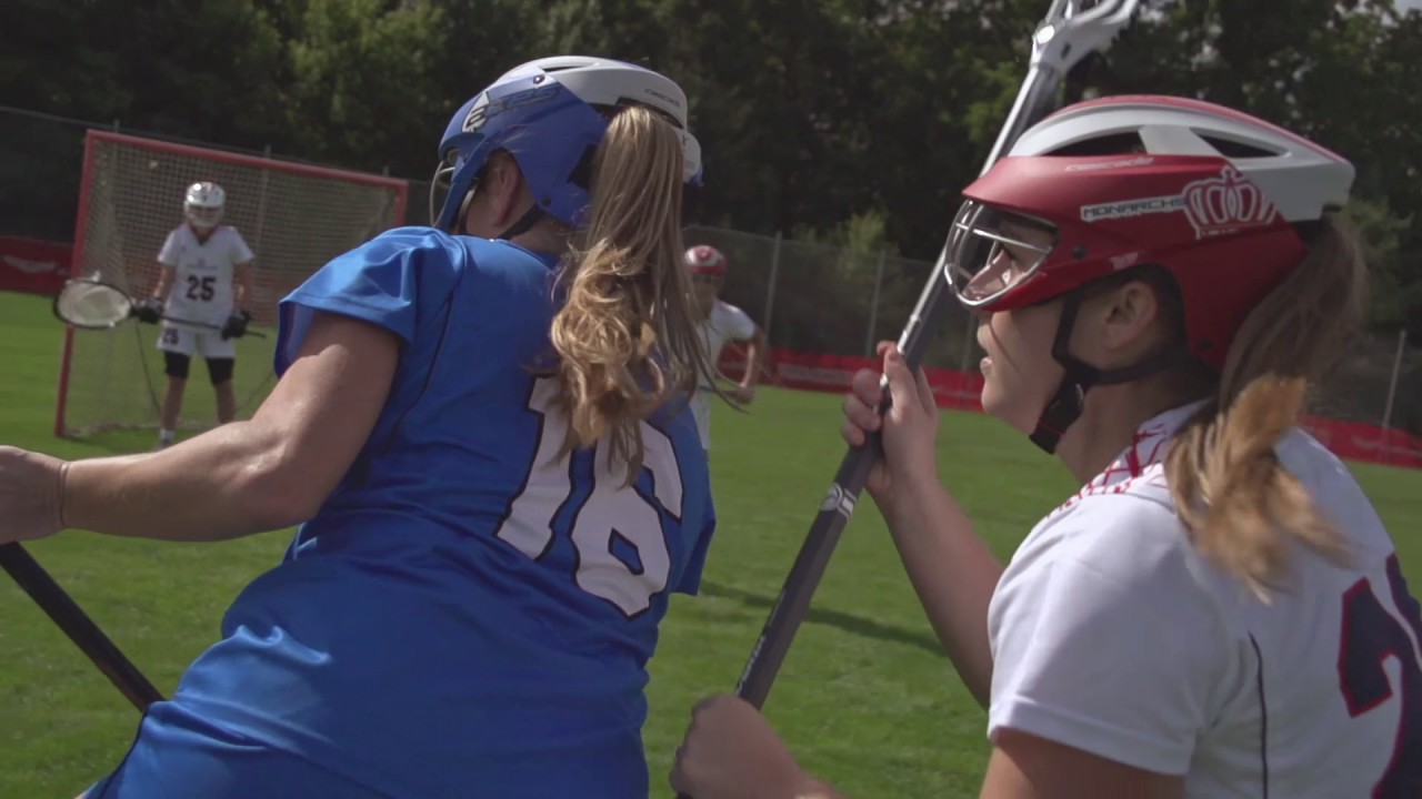 The Cascade LX Women's Lacrosse Headgear — Abbey Friend YouTube