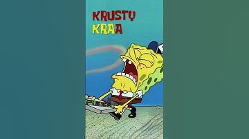 Thumbnail of the krusty krab pizza song 🍕 #shorts