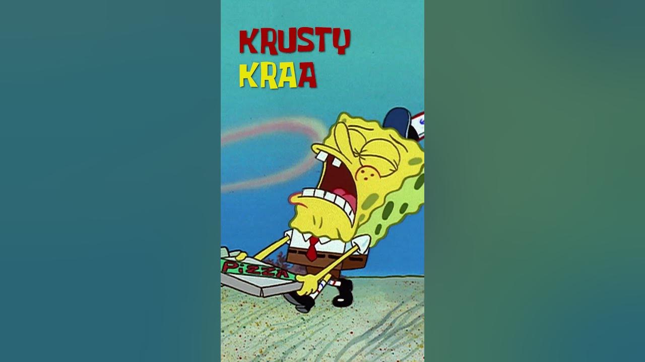 the krusty krab pizza song 🍕 #shorts