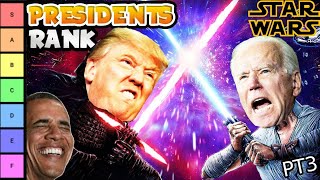 Trump, Biden, and Obama rank DISNEY STAR WARS movies | TIER LIST part 3